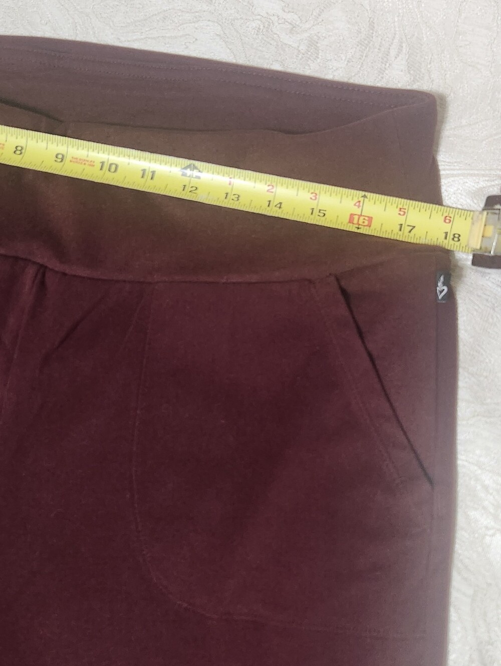 NWOT Torrid Happy Camper Super Soft Micro Fleece Leggings Size 3 Wine Red - Picture 8 of 10